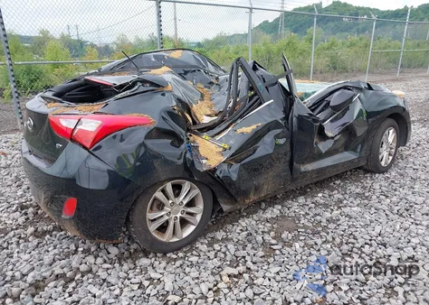 2014 Hyundai Elantra Gt из США, поврежденный, VIN KMHD35LH7EU215393